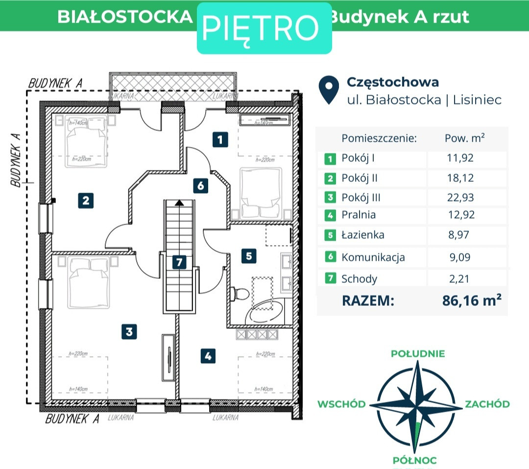 Dom Sprzedaż Częstochowa Białostocka