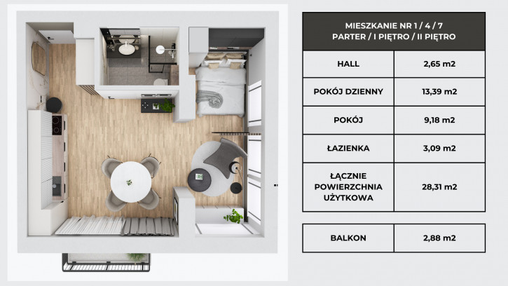 Mieszkanie Sprzedaż Bielsko-Biała Komorowice Śląskie 3