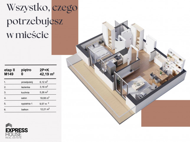 Mieszkanie Sprzedaż  Konstantynów Nałęczowska 3