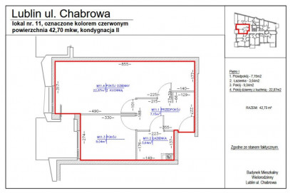 Mieszkanie Sprzedaż  Sławin Chabrowa