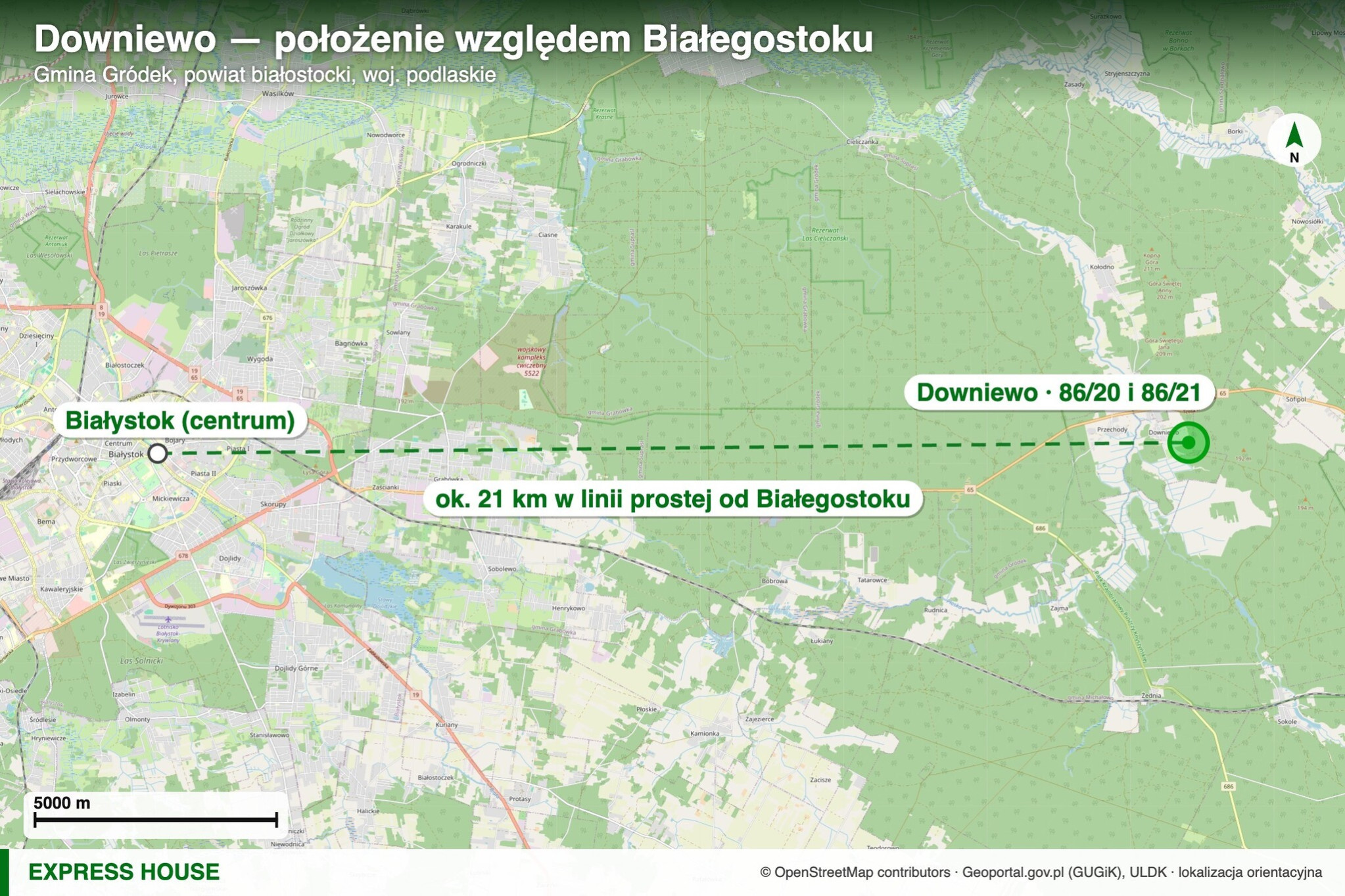 Działka Sprzedaż Downiewo