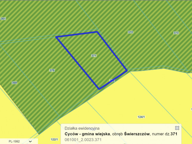 Działka Sprzedaż Świerszczów 5